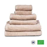 serviette de bain beige