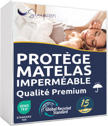 Protège Matelas Imperméable - Molleton Certifié GRS®