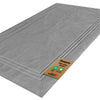 SLEEPZEN Tapis de Bain 50x80cm 100% Coton Bio GOTS 800gr/m2 Gris Perle