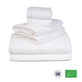serviette de bain blanc